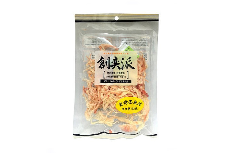 CHUANGYI'S CHARCOAL GRILLED CUTTLEFISH SHREDDED 73G